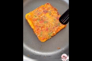 besan bread chilla!! #trendingshorts #recipe #youtubeshorts #youtube #viralshorts