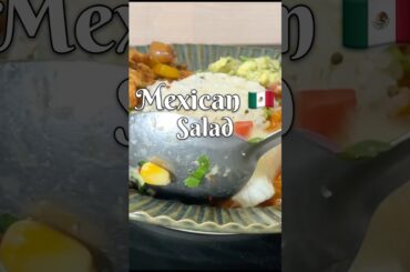 PERFECT MEXICAN SALAD RECIPE | WEIGHTLOSS HEALTHY NO DRESSING SALAD