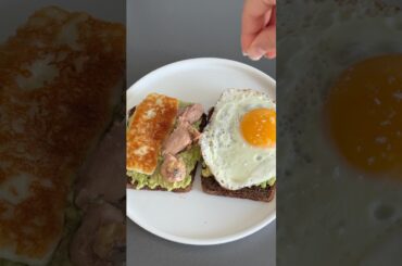 Healthy Avocado Toast Ideas | Halloumi, Egg & Cod Liver | Easy breakfast in 5 minutes
