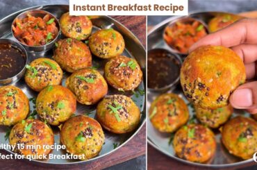 Instant Jowar Recipe | Jowar Ke Appe | Quick & Healthy Breakfast | Weight Loss Recipe | Neha Goyal
