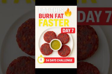 Day 7 | Healthy Moong ,  Paneer & Veg Tikki | High Protein Recipe | 54 Days Of Weight Loss Challenge