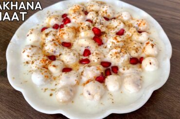 Easy Dahi Makhana Chaat Recipe | Healthy Chaat | 10 Minute Snacks Recipe | Phool Makhana Recipe
