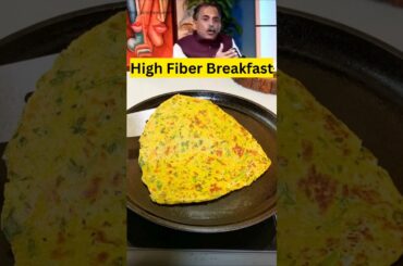 High Fiber Protein Breakfast... #shorts #breakfast #recipe #viralvideo