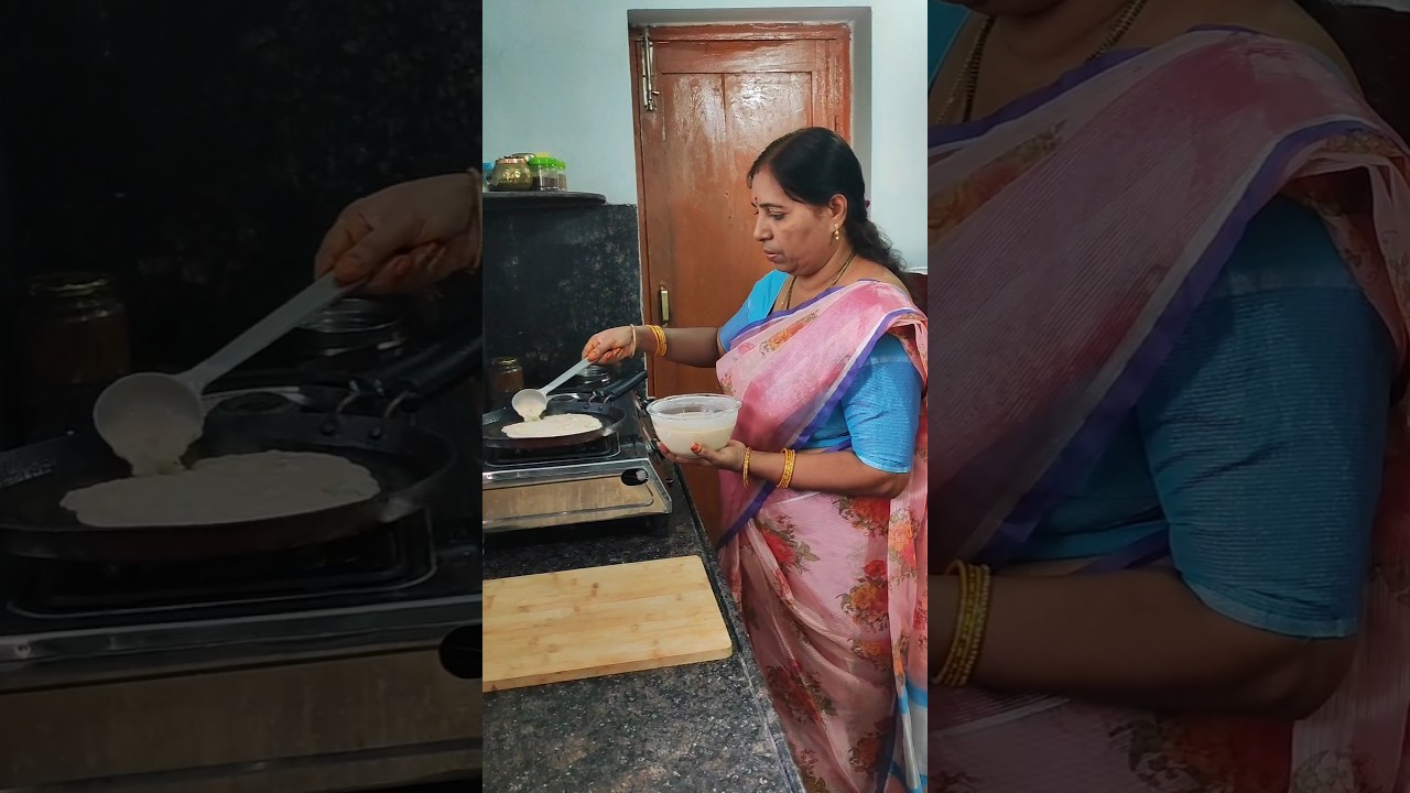 Healthy Breakfast Recipe | Rice Flour Carrot Dosa #yt #cooking #shorts Healthy Breakfast Recipe | Rice Flour Carrot Dosa #yt #cooking #shorts