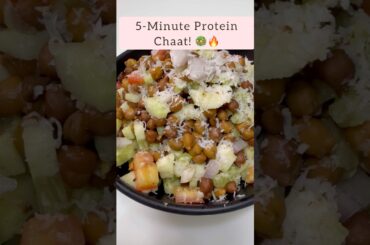 Black Chana Chaat | 5-Minute Protein Snack | Healthy Weight Loss Recipe
