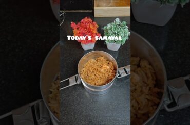 #Today's samayal #shorts #shortsfeed #viralvideo #lunchbox #lunchideas #foodie #viral #reels