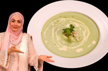 Creamy Chicken & Coriander Soup | Healthy Chicken Soup Recipe | Easy Dinner Idea