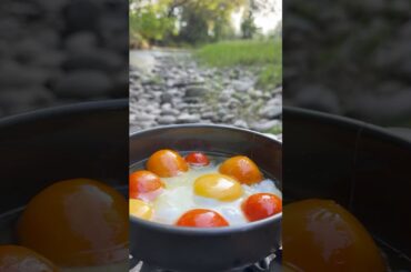 Shakshuke easy quick healthy breakfast recipe #camping #cooking #usa #outdoorcooking #food