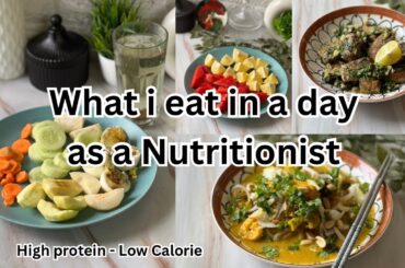 What i eat in a day for weightloss | Easy low calorie Non Veg meals Ep -4 | Nutritionist Approved