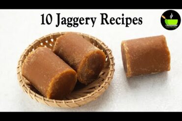 10 Jaggery Recipes | Jaggery Sweets | Jaggery Snacks Recipe | After School Snacks | Healthy Snacks