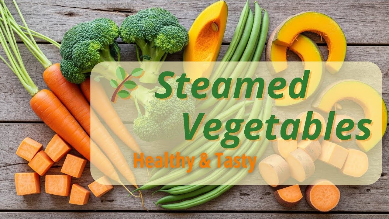 Steamed Vegetables Recipe | Quick Healthy Meal for Weight Loss & Clean Eating Steamed Vegetables Recipe | Quick Healthy Meal for Weight Loss & Clean Eating