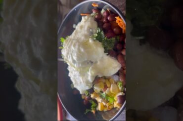 High protein healthy salad recipe#trendingshorts #veggies #shorts #