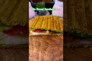 Healthy Sandwich recipe | no bread sandwich recipe #shortsfeed #viralshort #shotrs
