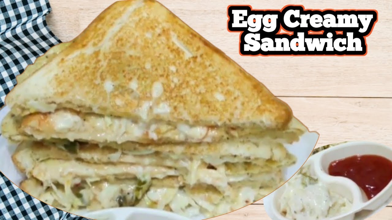 Egg Creamy Sandwich Recipe || Flavoured Mayo Egg Sandwich | Healthy Tiffin Box Ideas For Kids Egg Creamy Sandwich Recipe || Flavoured Mayo Egg Sandwich | Healthy Tiffin Box Ideas For Kids