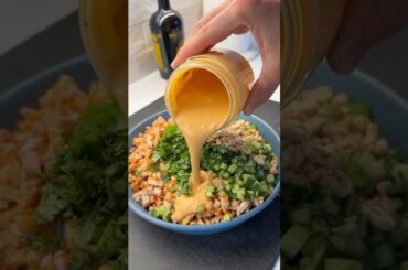 High Protein Korean BBQ Chicken Salad