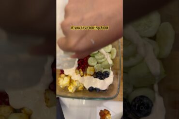 Healthy Cucumber Berry Salad Bowl with Greek Yogurt | Easy Summer Salad Recipe #salad #easyrecipe