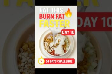 Day 10 | Healthy Corn Salad Recipe for Weight Loss | 54 Days Dat Loss  Challenge | #shorts #viral