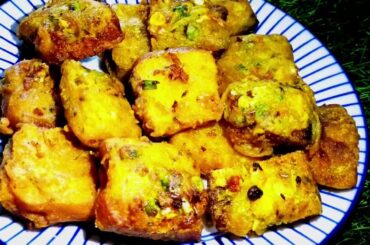 How to make bread pakoda recipe ll Bread pakoda ll healthy bread pakoda