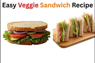 Taste with Alina| Healthy sandwich|5-minute breakfast sandwich| Veggie Sandwich Recipe