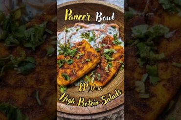 Day 3/30 of healthy salad recipe #paneer #salad #fitness #proteinsalad #shorts #trending #shortsfeed