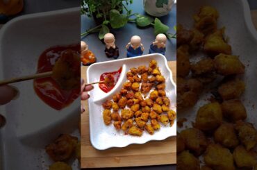 crispy soya chunks recipe. instant food recipes #soyabean #healthy #gym #shorts