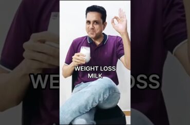 Healthy Weight Loss Milk= Almond Milk Recipe #shorts #youtubeshorts #shortsfeed