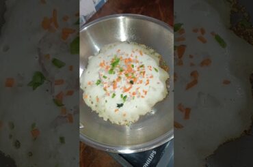 Healthy breakfast recipe #pitha #shorts #youtubeshorts #uttapam