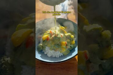 Day 1/30 Healthy Rice Bowls #food #weightloss #ricebowl #recipe #healthyrecipes