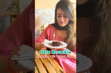 Oats Brownie #cake #recipe #youtubeshorts #shortsvideo #shortrecipe