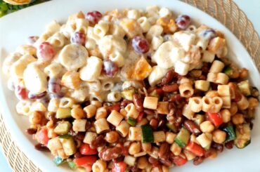 Two Flavor Salad Recipe || Healthy & Tasty || Quick & Refreshing