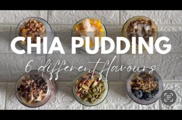 6 Chia seed Recipes | Easy Healthy Breakfast | Chitwan Garg