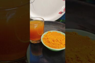 benefits of termeric (haldi), ginger water and jaggery #recipe #healthy # cooking # food ll