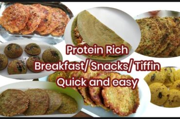 Healthy tiffin ideas for kids/ Lunchbox recipes - Breakfast/ Snacks / Tiffin Recipe