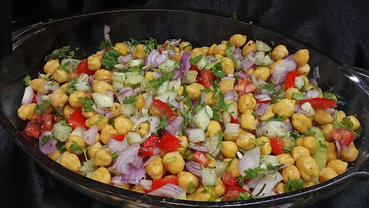 Healthy Salad Recipe/High Protein Salad/Chick Pea Salad /Simple & Healthy Recipe. Healthy Salad Recipe/High Protein Salad/Chick Pea Salad /Simple & Healthy Recipe.