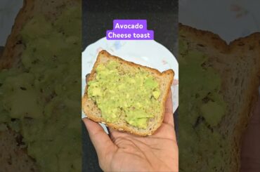 Give a cheesy twist to your healthy avocado sandwich must try #shorts #viralvideo #sandwich #avocado