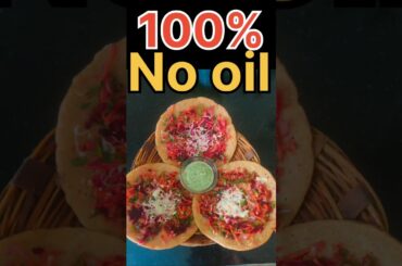 0% Oil Healthy Snack | Weight Loss Recipe | Oil Free Kale Chana Sprouts Nasta#Shorts#viralshorts