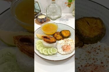 Healthy & balanced lunch plate idea #shorts