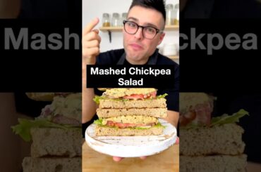 Mashed Chickpea Salad (Greek Yogurt)