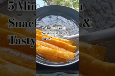The Ultimate Aloo Snack Recipe#shorts#snacks#tasty