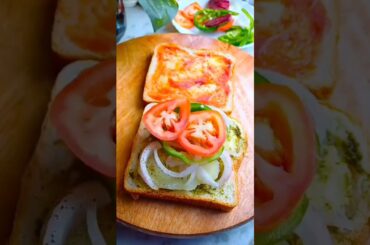 Plain Street Style Sandwich | Sada Sandwich #shorts #sandwich #sandwichrecipe #streetfood #viral