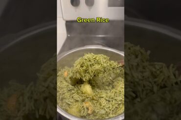Green Rice Palak Rice #palakrice #spinachrice #healthy #healthyrecipes #coconutoil #telangana