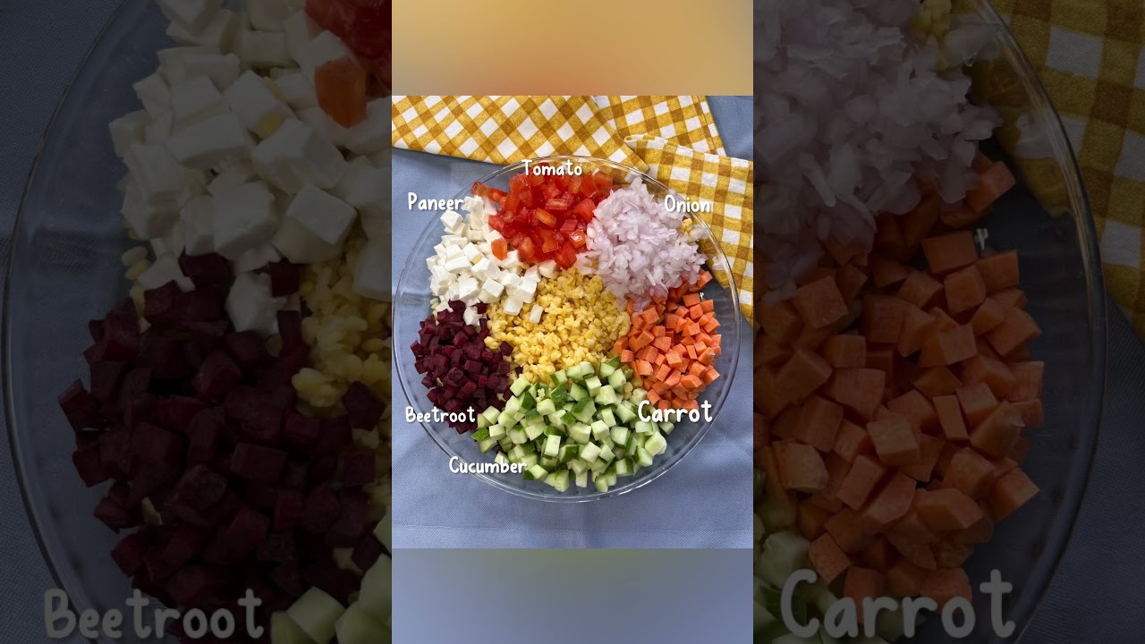 High-Protein Dal & Paneer Salad | Healthy Weight Loss Salad Recipe | Vegetarian Protein Meal High-Protein Dal & Paneer Salad | Healthy Weight Loss Salad Recipe | Vegetarian Protein Meal