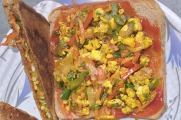 # Healthy And Tasty Paneer Vegetables Sandwich Recipe # Healthy and Tasty Sandwich recipes