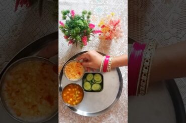 Healthy dinner thali #dinner #shorts #youtubeshorts #youtubefeed #healthyfood
