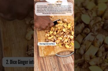 Natural Fat Loss Recipe | 1 Month Batch Recipe Ginger Cayenne Pepper #shorts