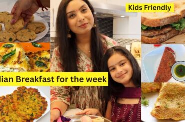 7 Kid-Friendly Indian Veg Breakfasts | Easy & Quick Under 15 Mins