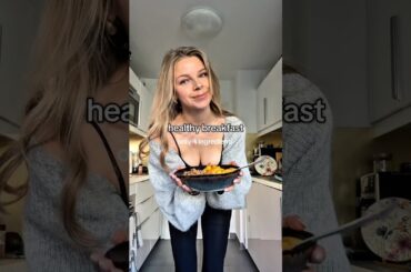 Easy & healthy breakfast recipe #breakfastrecipe #healthybreakfast #scrambledoats #breakfastidea