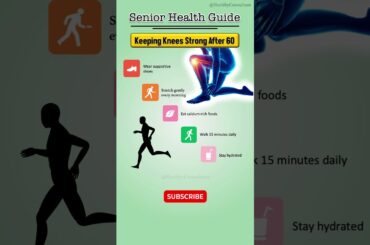 Keeping Knees Strong After 60 | Senior Health Guide #doctorsays #seniorhealth