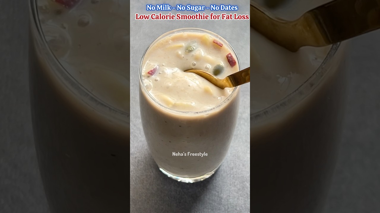 Morning Weight Loss Smoothie | Low Calorie High Protein | Weight Loss Smoothie #shrots #ytshorts #yt Morning Weight Loss Smoothie | Low Calorie High Protein | Weight Loss Smoothie #shrots #ytshorts #yt