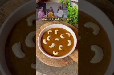 Moong Dal Payasam with a healthy twist by @theshilpashettykundra @FarahKhanK #payasam #healthy